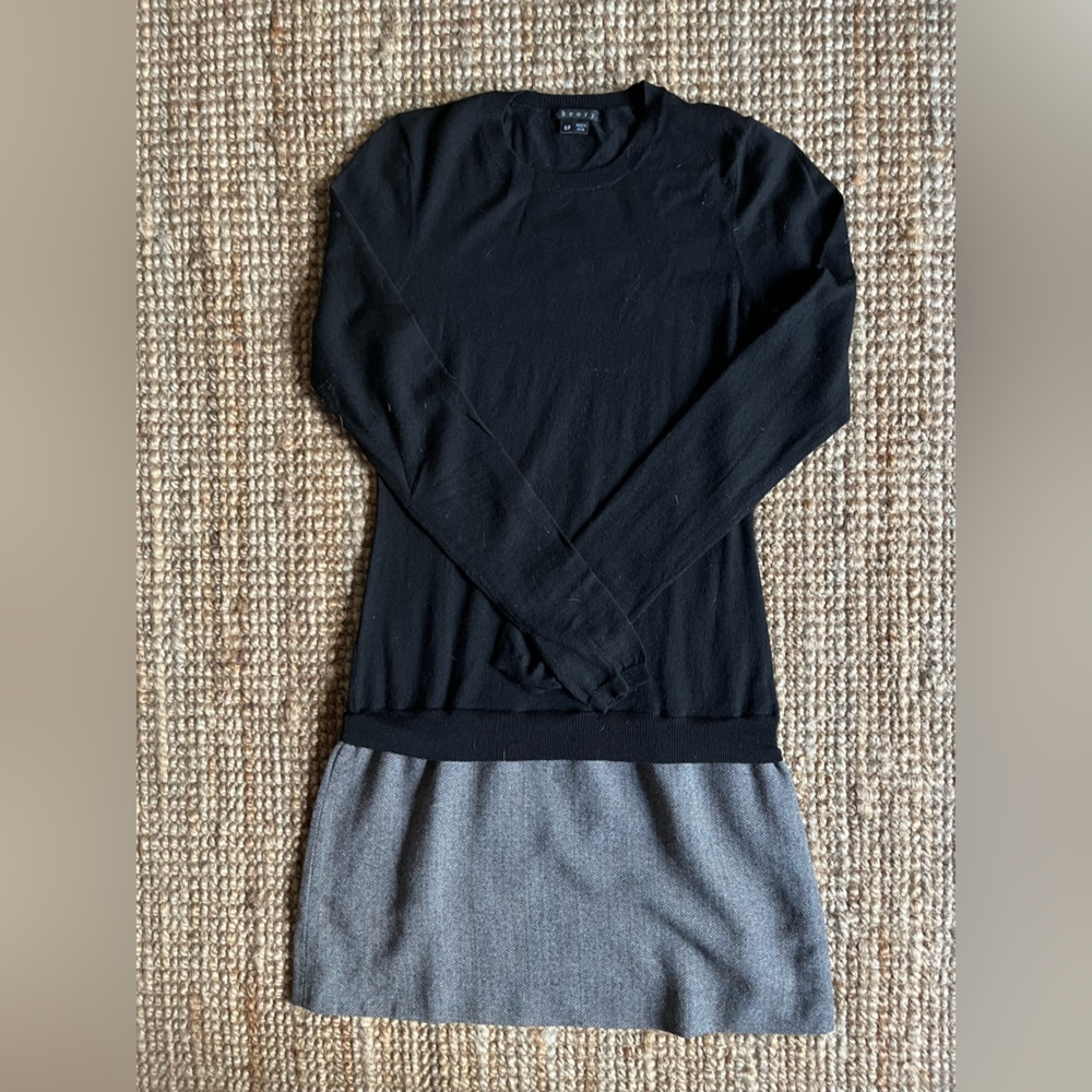 Theory Wool Sweater Dress
